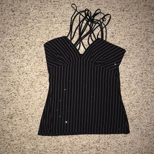Strappy dress tank